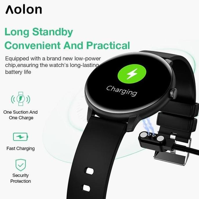 Baru Aolon Huafit 2024 Gtr Mini Smartwatch Wanita Bluetooth Call Fitness Tracker Shopee