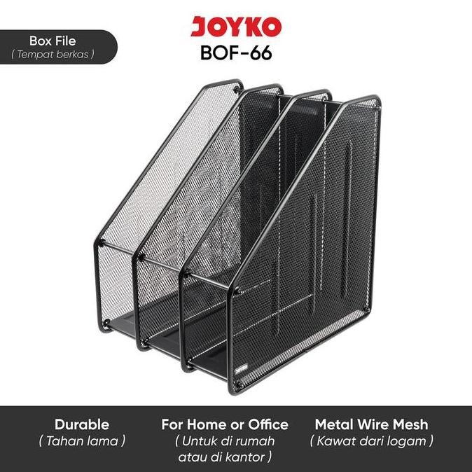 

Joyko Box File Metal Document Tray / Tempat Berkas Besi Dokumen Kertas Rapi Bof-66