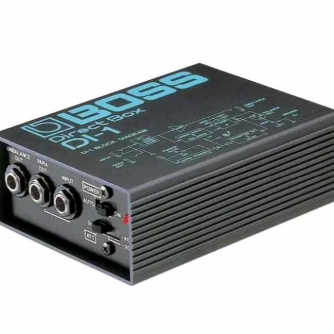 BOSS DIRECT BOX DI BOX ACTIVE DI-1 DI1 DI1 BOSS ORIGINAL BERGAARANSI ORIGINAL DAN TERPERCAYA