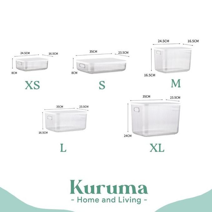 Baru Kuruma Kanako Organizer Mainan Anak Minimalis Transparan Shopee