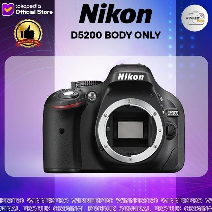 Kamera Nikon D5200 Body Only