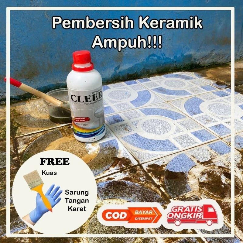Cleer 500Ml Cairan Pembersih Kerak Kamar Mandi / Cairan Pembersih Kamar Mandi