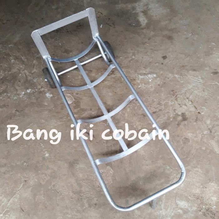 Troli Galon Air Aqua Trolley Troli  Angkut Barang Troli Besi Original Dan Terpercaya