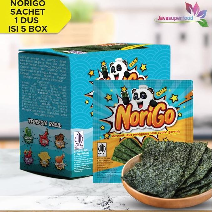 

JB Norigo 1DUS FREE 10 PCS/Nori Sachet Seaweed Snack 3g Halal Jagung Panggang None