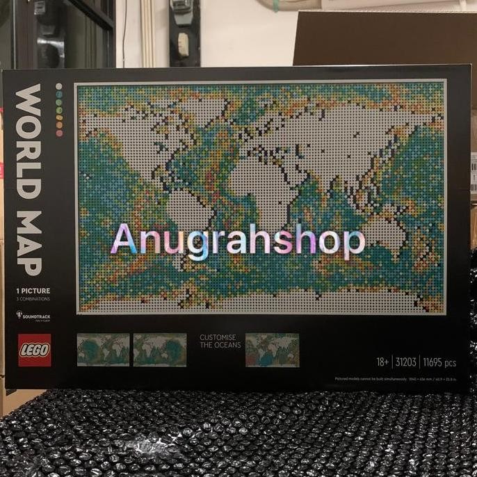 LEGO 31203 ART World Map