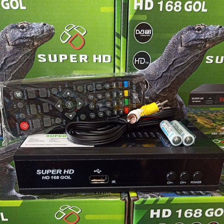 Set Top Box Digital SUPER HD HD 168 GOL KOMODO KIJANG / STB DIGITAL KOMODO / STB DIGITAL KIJANG