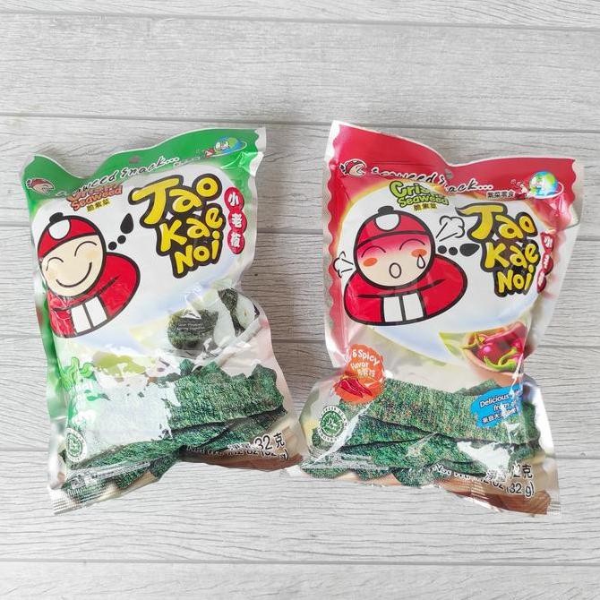 

JB Tao Kae Noi Crispy Seaweed 32g Rumput Laut Krispi Vegetarian Vegan None