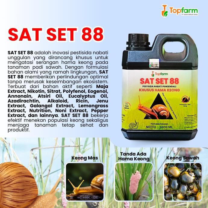 Pestisida Topfarm / Racun Keong Sawah Super Ampuh / Racun Keong Sawah / Racun Keong Pada Tanaman / R