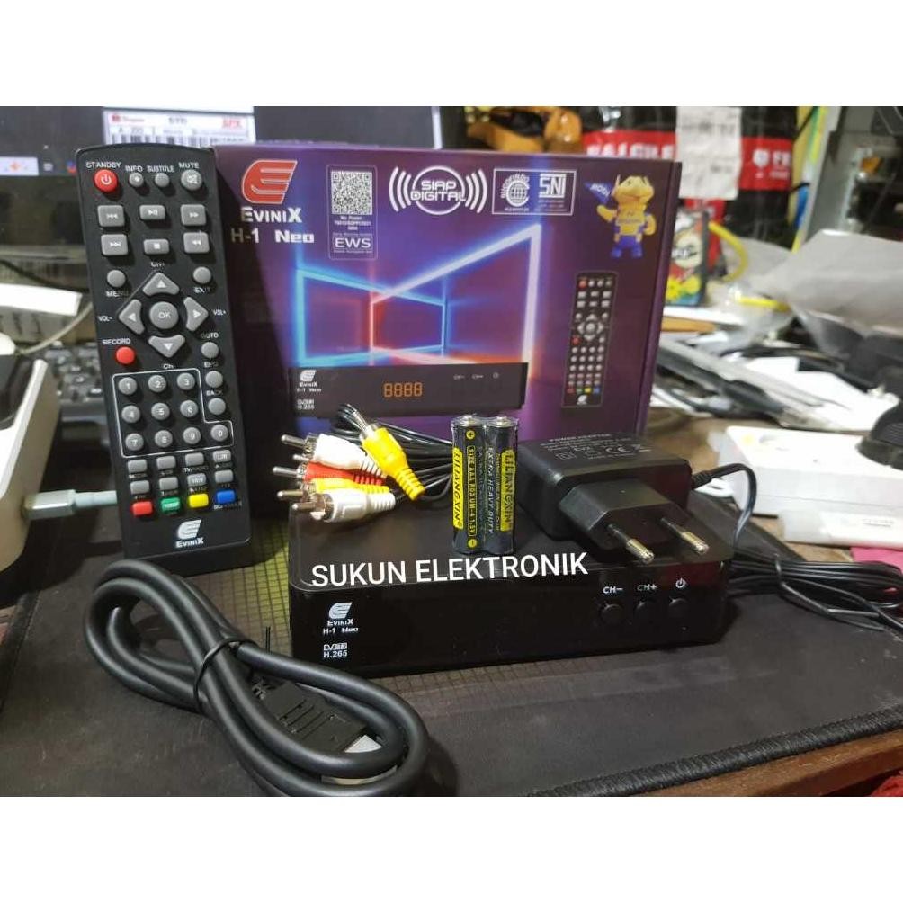 PROMOOO STB EVINIX H-1 NEO SET TOP BOX EVINIX H-1 NEO DVB T2 SNI CHIPSET ALI M3821P