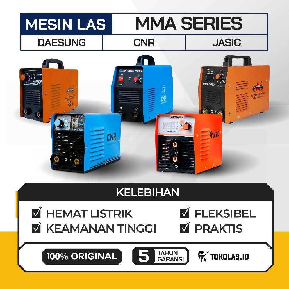 Terlaris Mesin Las Besi Stainless 450 900 Watt Daesung Arc 120 Se 120 H Cnr Arc 120 A 120 M Jasic Ar