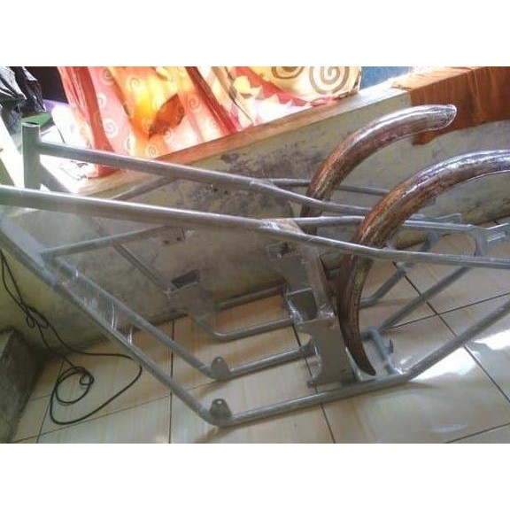 rangka chopper scoio set spakbor free ongkir