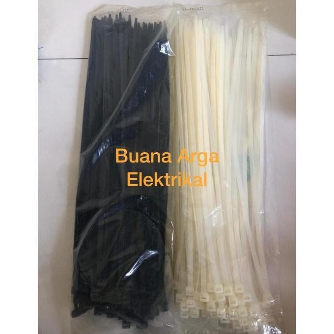 

Kss Cable Ties / Kabel Ties Cv-550 X 8Mm Warna Putih/Hitam @100Pcs