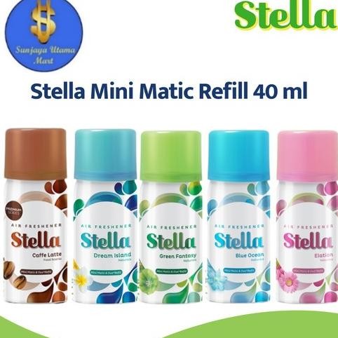 Pengharum Ruangan Stella Matic Mini 40ml Refill-Stella Refill Matic Mini Nugi