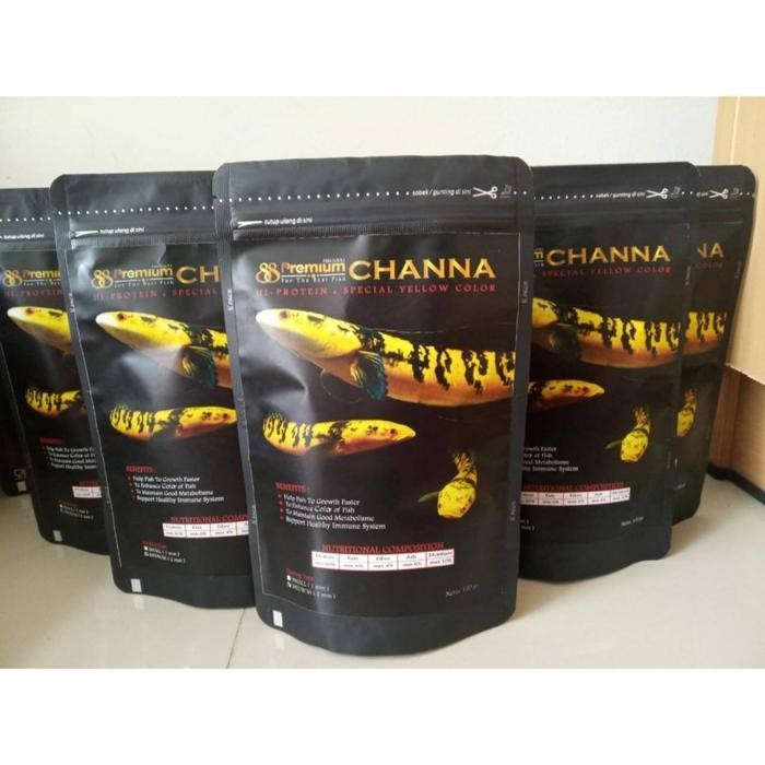 AL PELET IKAN 88 PREMIUM YELLOW CHANNA / FISH FOOD ORIGINAL
