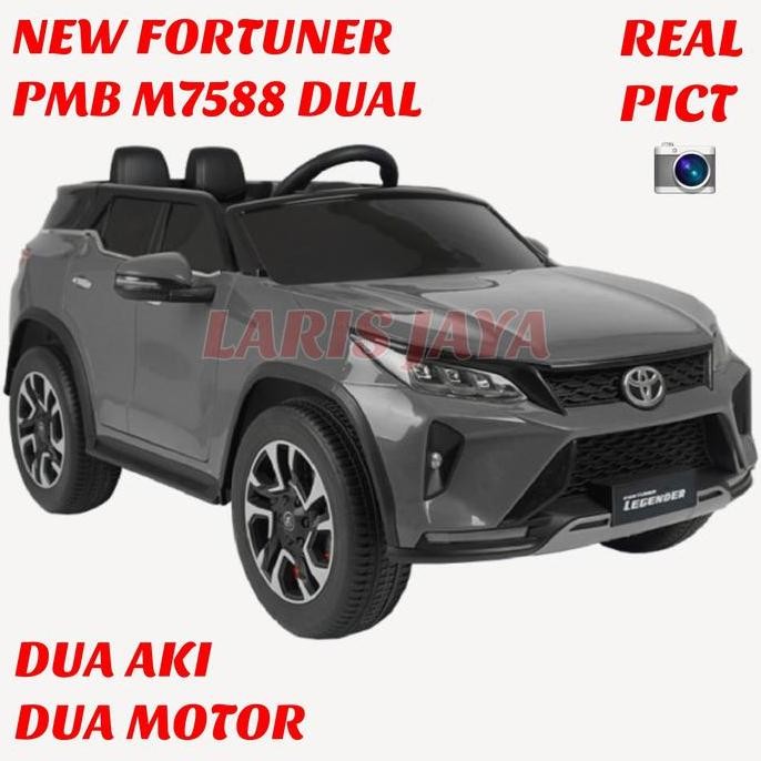 Mobilan Aki Anak Pmb M7588 Dual Terbaru Mobil Aki Anak Fortuner M-7588