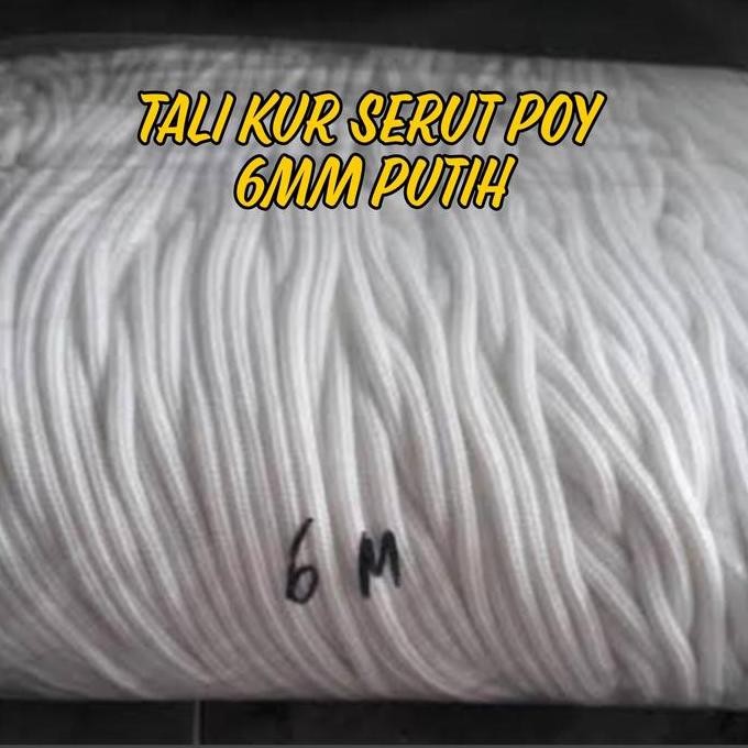 Tali Serut / Tali Cord / Tali Kur Poy 6Mm