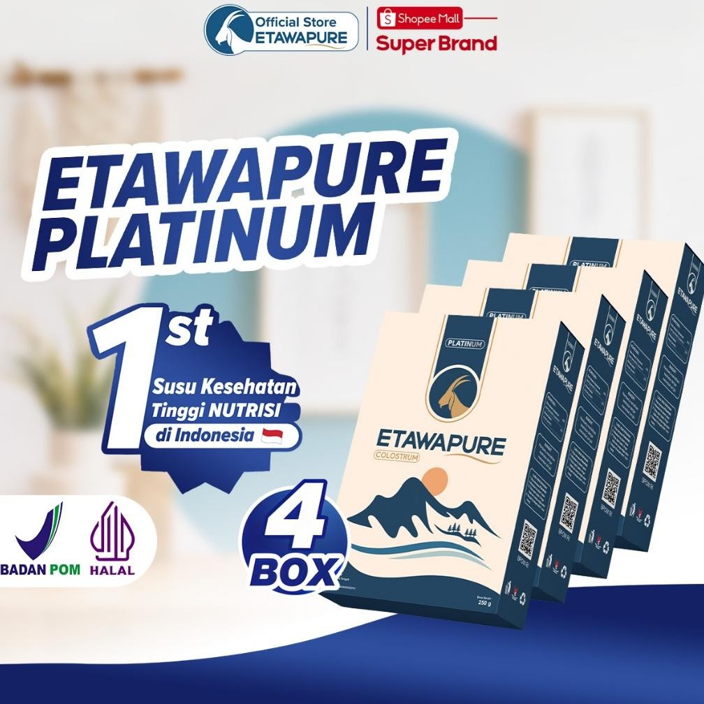 

NO_MORE PAKET 4 BOX Etawapure Susu Kambing Etawa Murni