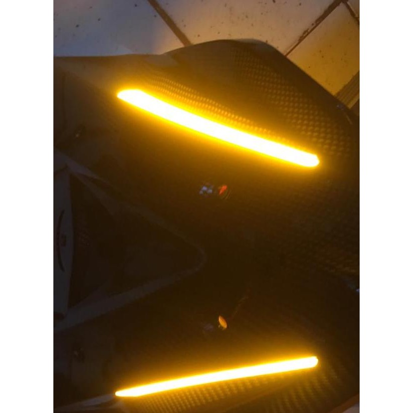 Set Body Tameng Windshield Winsil Honda PCX New Carbon