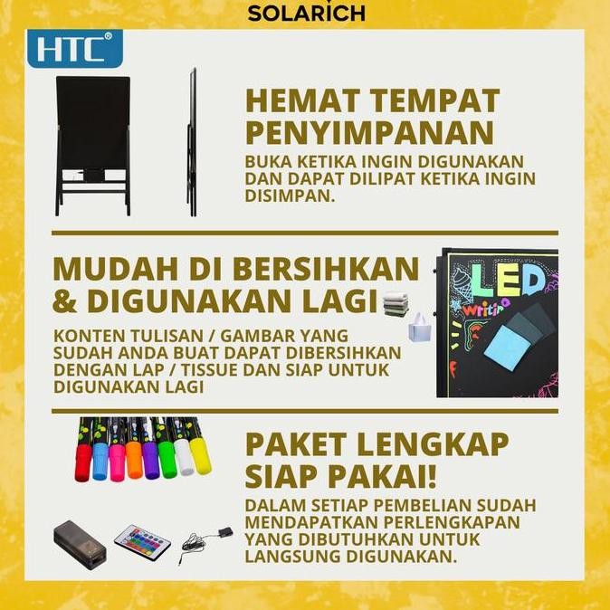 

Led Standing Board Glass - Papan Tulis Led Dengan Efek Neon Dapat Dihapus & Tulis Ulang (Cocok Untuk Menu Cafe & Restaurant) Co