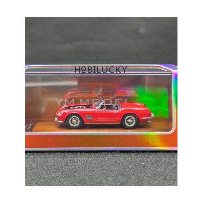 YM Model 1/64 Ferrari 250 GT SWB California Red Resin 079 / 499