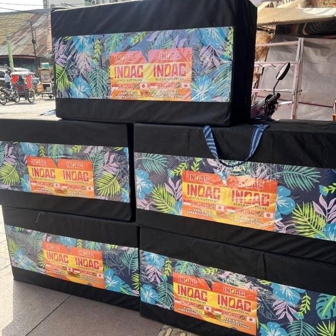 travel bed kasur lipat INOAC rebounded garansi 10 tahun anti kempes
