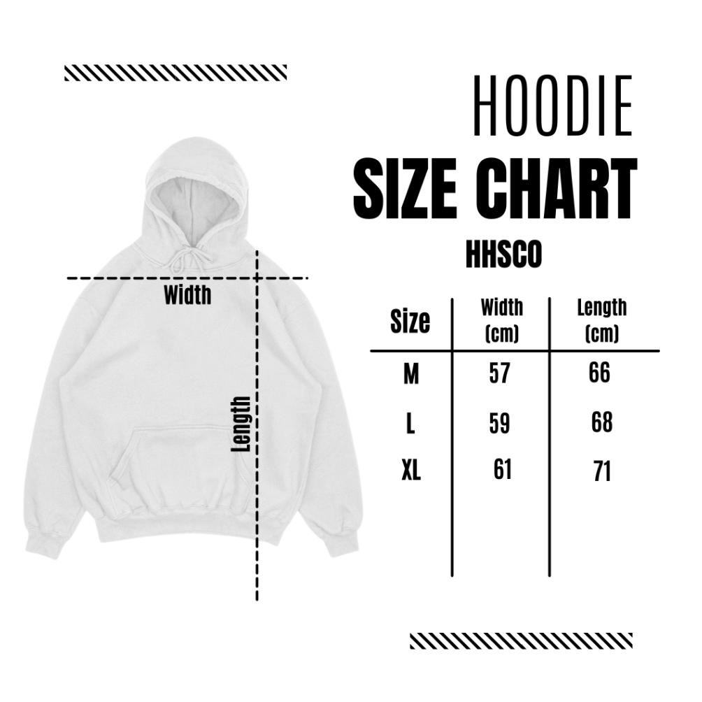 HHSCO - Hoodie Un Happiness White