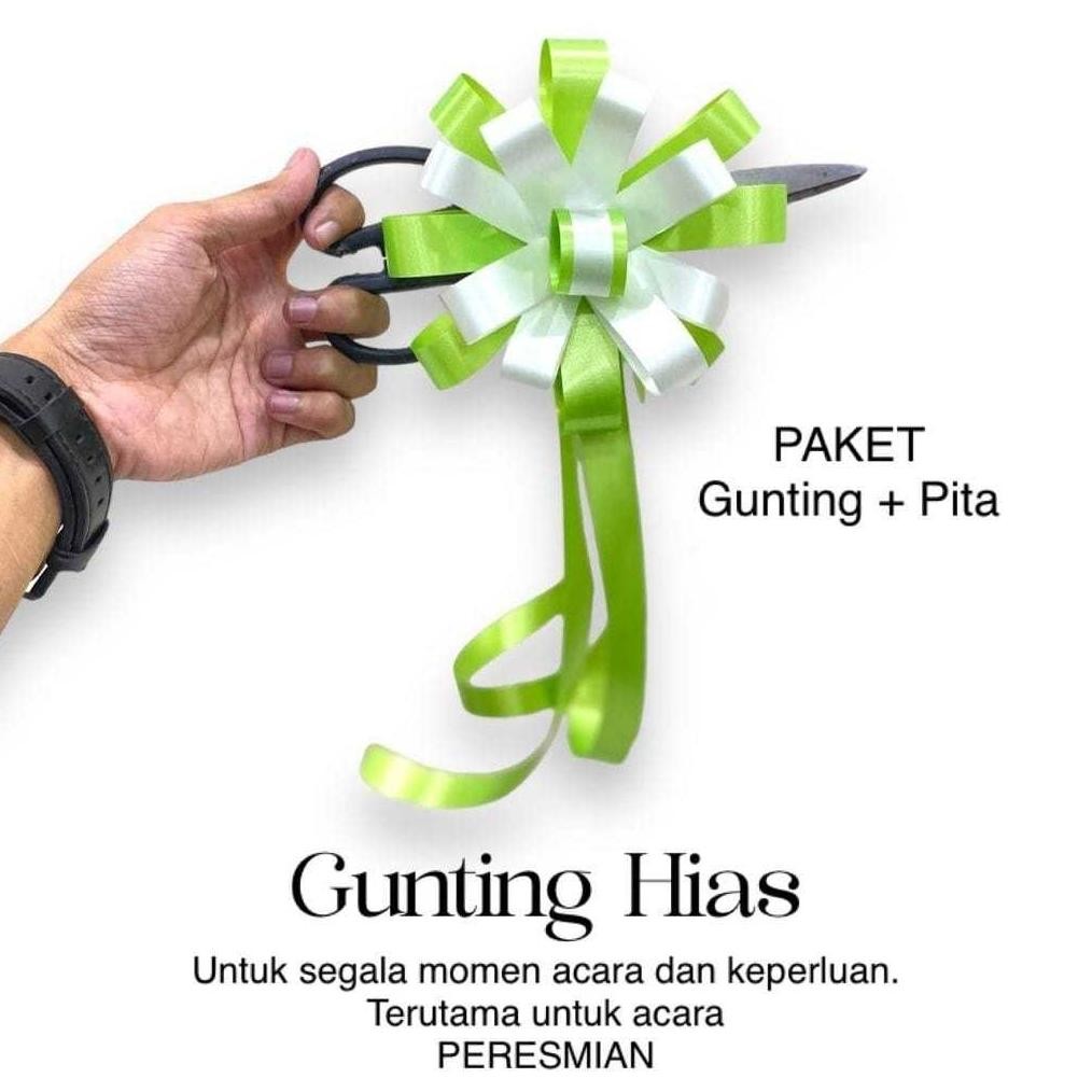 

Gunting Hias Peresmian Nugi