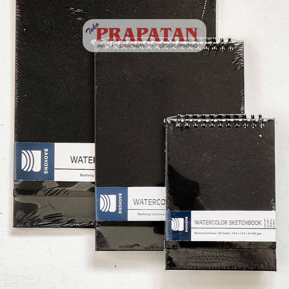 

Baohong Cellulose Watercolor BINDER Book | Buku Cat Air Nugi