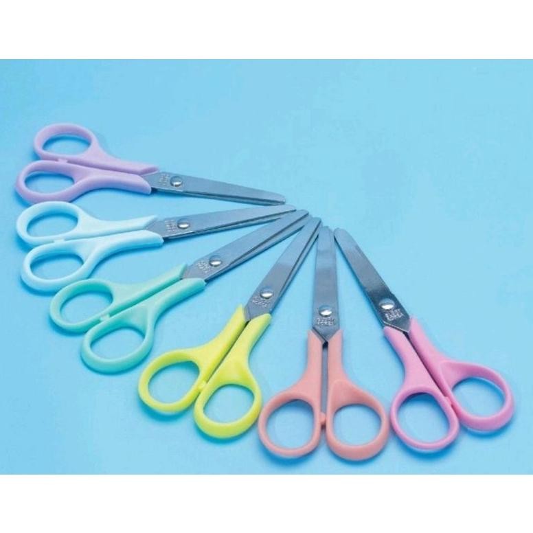 

Gunting Glory 4005, 5" UJUNG TUMPUL WARNA Pastel KOREA Nugi