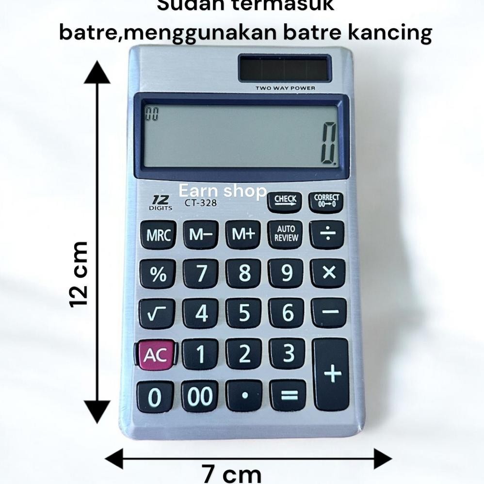 

kalkulator Mini Citizen CT-328 12 digit Nugi