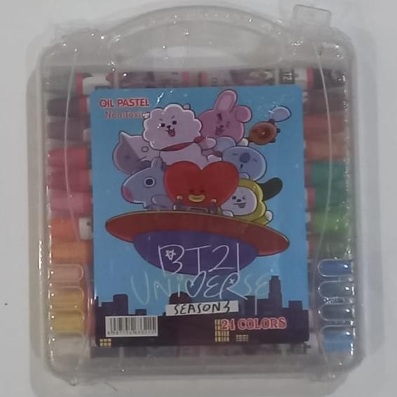 

CRAYON 24 WARNA / KRAYON OIL PASTEL 24 WARNA MURAH / KERAYON Nugi