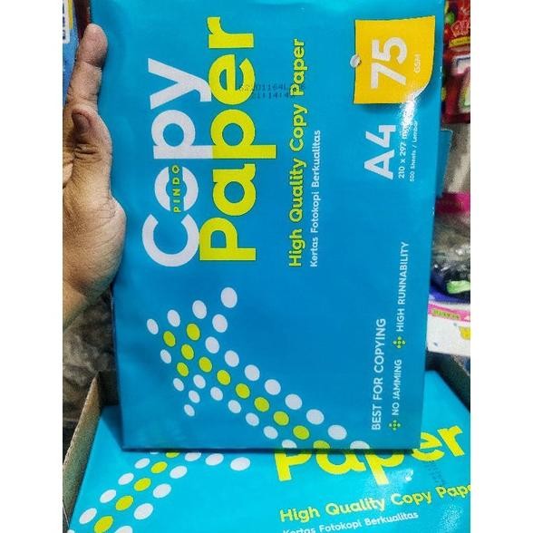 

Kertas HVS A4 75gram Copy paper (1 rim) ojek only Nugi