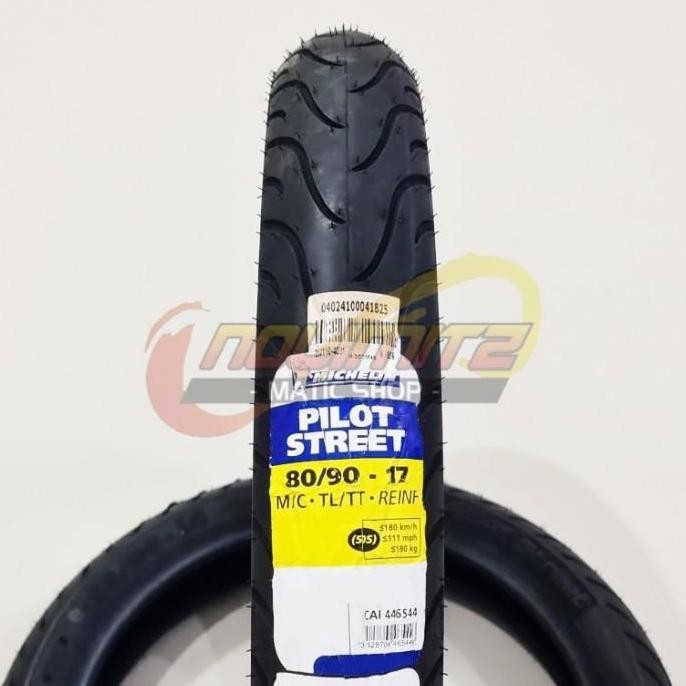 Ban Motor Michelin Pilot Street 80/90 - 17 Tubeless