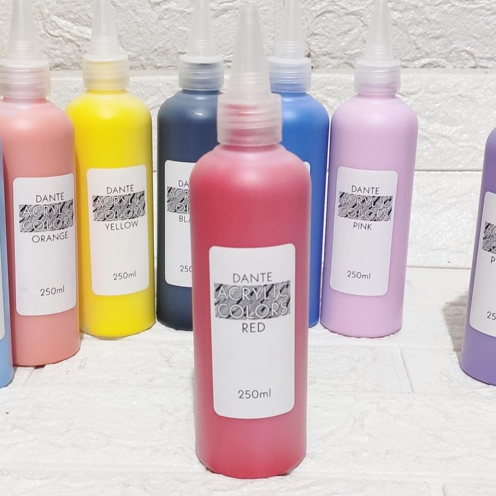 

Cat Acrylic Dante 250ml Warna Beragam Berkualitas Nugi