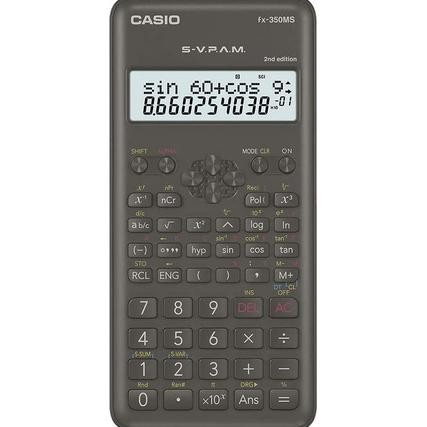 

Kalkulator Ilmiah CASIO fx-350MS 2nd Edition Calculator Scientific 350 MS Nugi