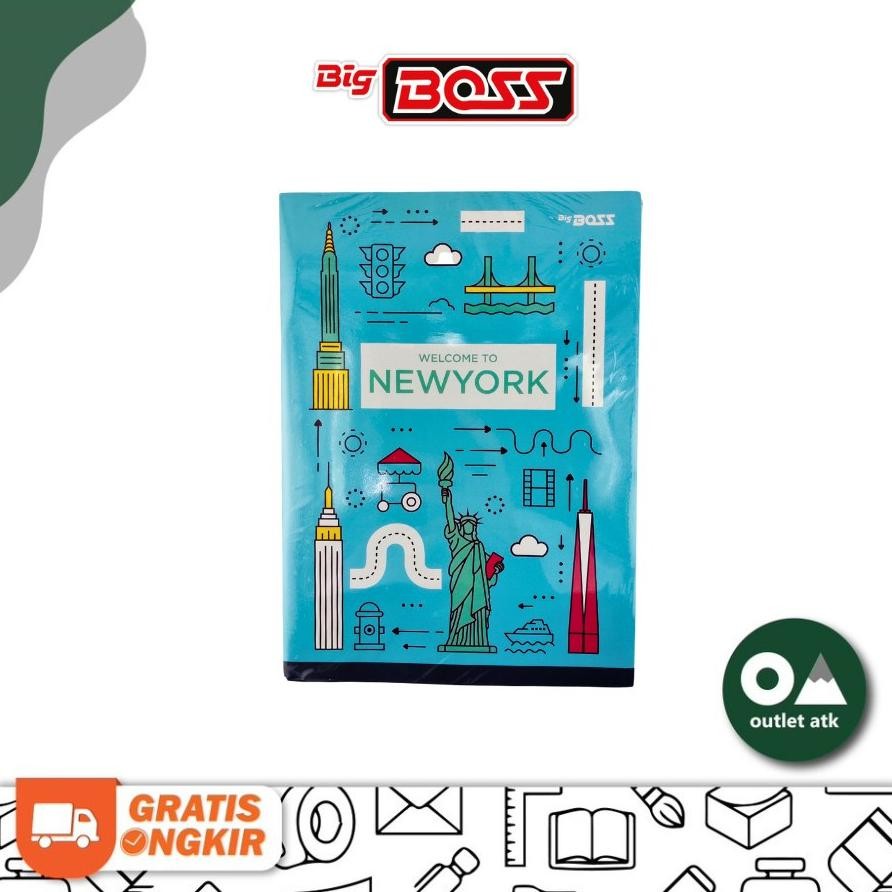 

Buku Tulis Campus Boxy SIDU Big Boss 42 Lembar Isi 6 per pack Nugi