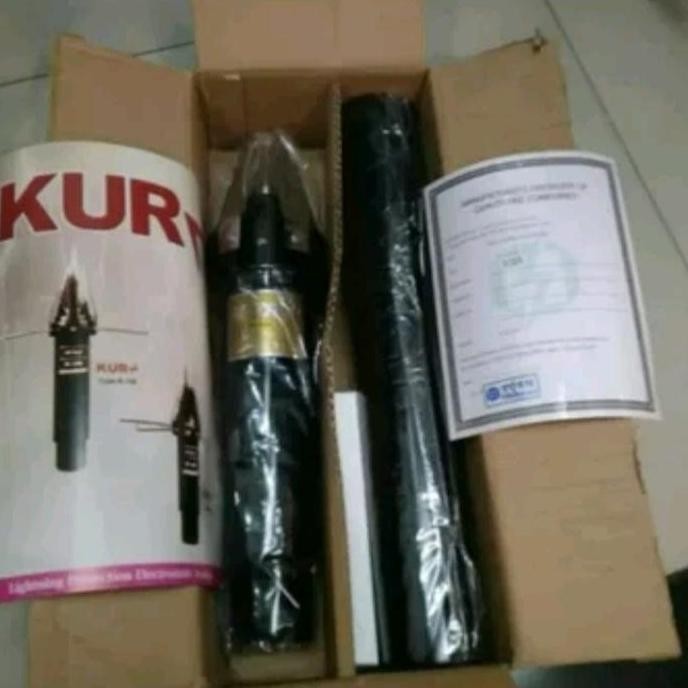 Penangkal Petir Kurn R150 / Anti Petir Radius 120-150 M New Stok