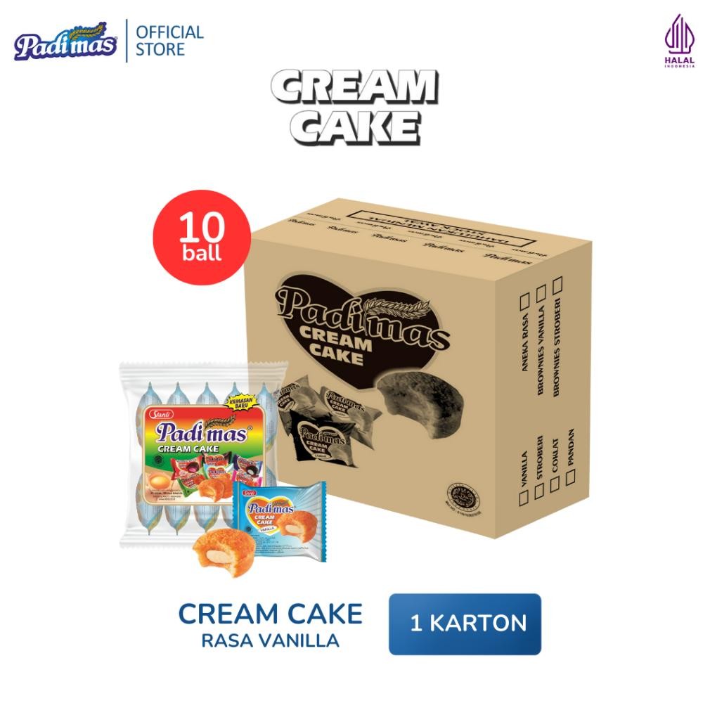 

NO_MORE Cream Cake Padimas Vanilla Karton