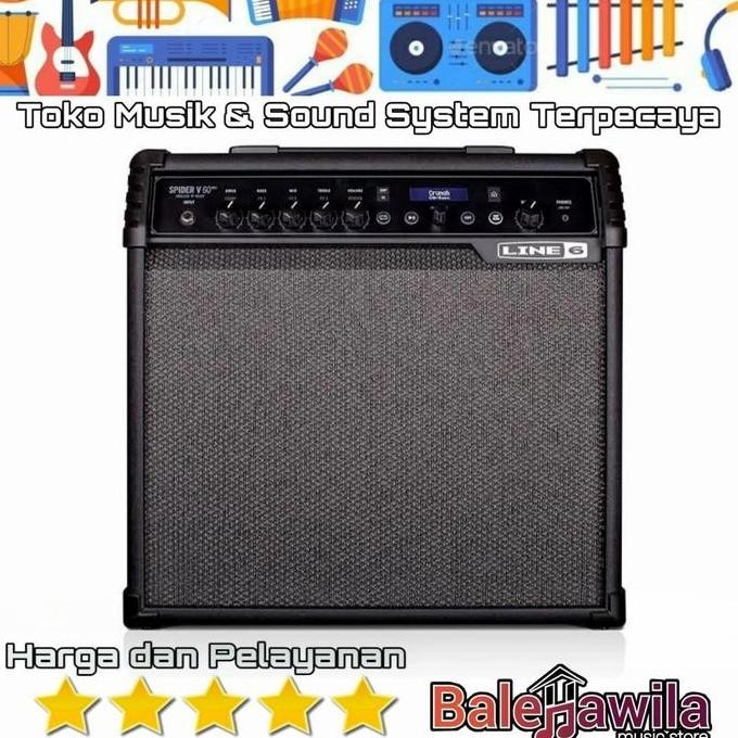 Line6 Line 6 Spider V60 Mkii V 60 V60 Ampli Gitar Amplifier Guitar