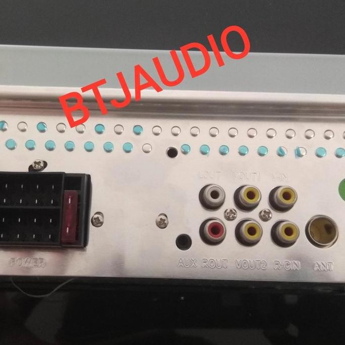 HEAD UNIT TAPE MOBIL DOUBLE DIN DECKLESS ROCKBOX MIRRORLINK+KAMERA LED