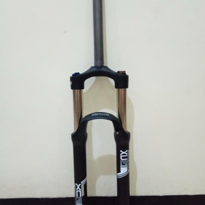 FORK MTB SR SUNTOUR XCR 27.5 LOCK OUT/DISC ONLY & PRELOAD ORIGINAL DAN TERPERCAYA
