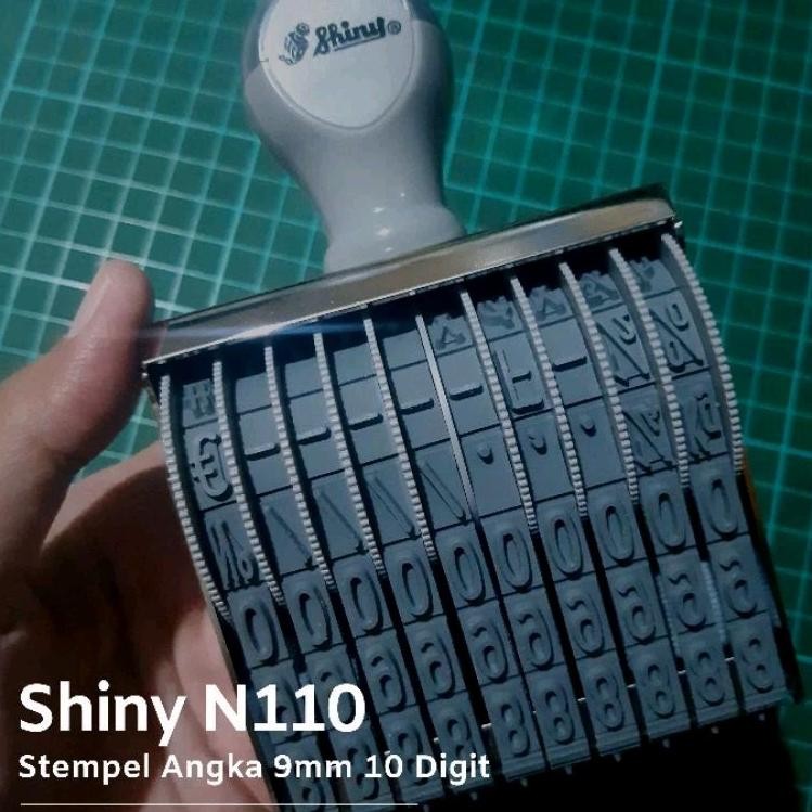 

Stempel Angka 10 Digit 9mm 7mm Manual Shiny N110 N-110 N210 N-210 Nugi