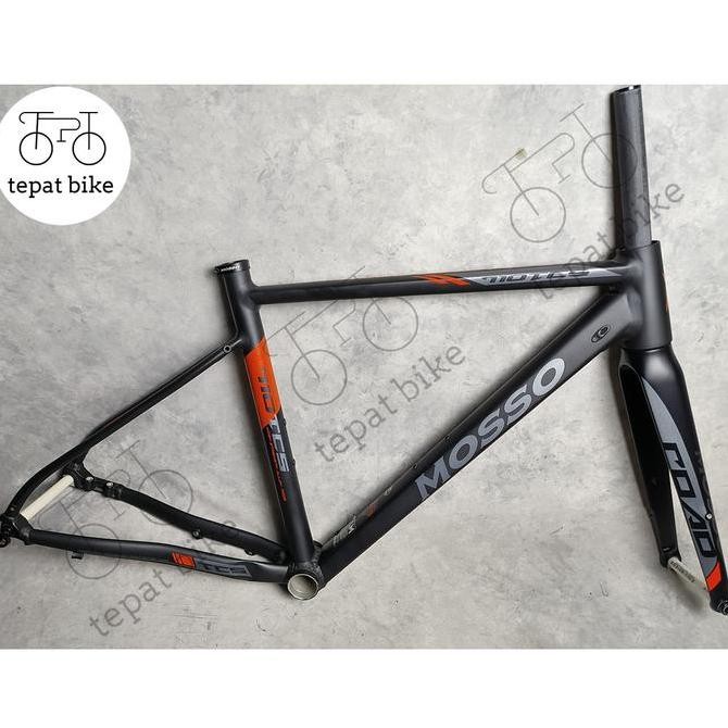FRAME MOSSO ROADBIKE 710 TCS ALLOY + FORK CARBON ORIGINAL DAN TERPERCAYA