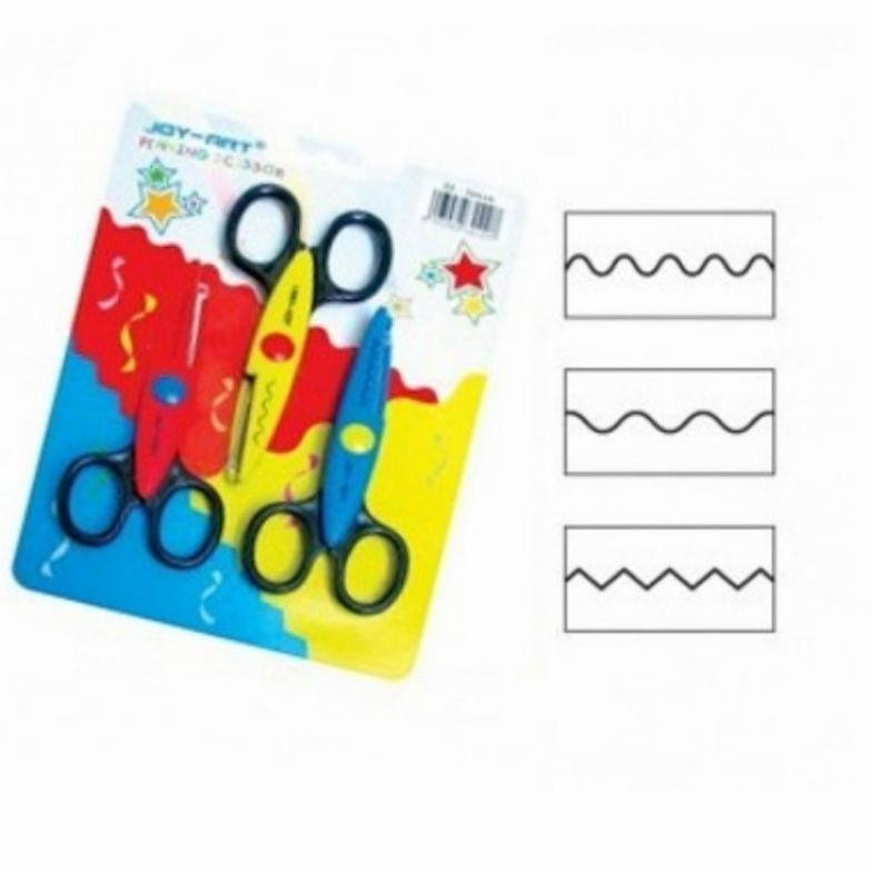 

Gunting Zig-Zag Joy-art ZZ-525JA ( 1set/3pcs ) Nugi