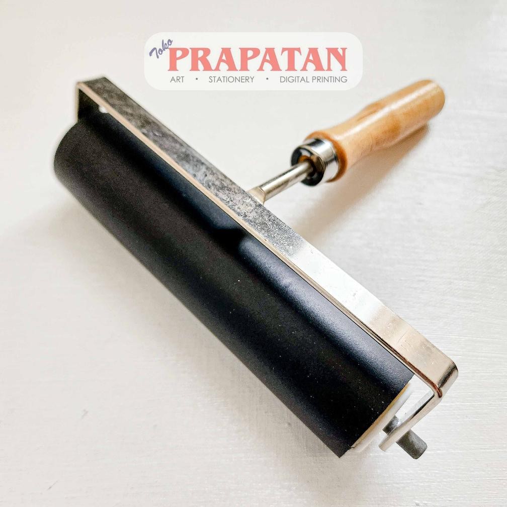 

Rubber Roll Besi 15cm Wood Handle 715 | Roll Lino Nugi