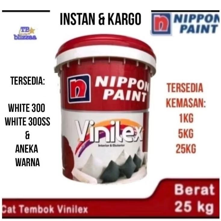 Vinilex 0 Vinilex 25 kg Vinilex White 300 Vinilex 300SS Vinilex Putih Warna Vinilex Pail 25kg Nugi