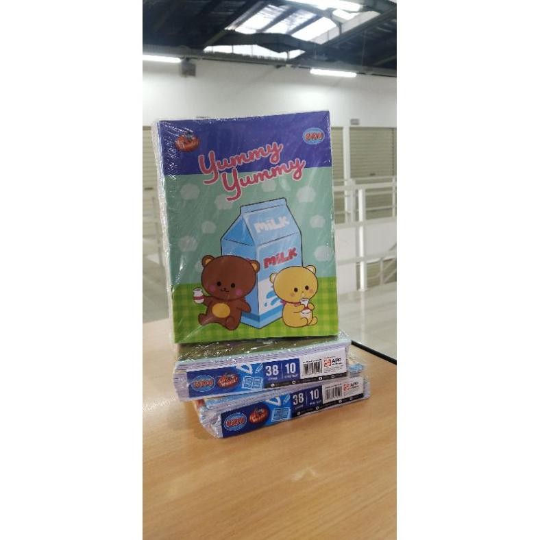 

Buku Tulis Sinar dunia 38 Lembar (1pak/10pcs) Nugi