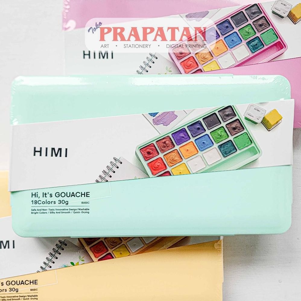 

Miya Himi Gouache 18x30ml | Cat Gouache Original Berkualitas Nugi