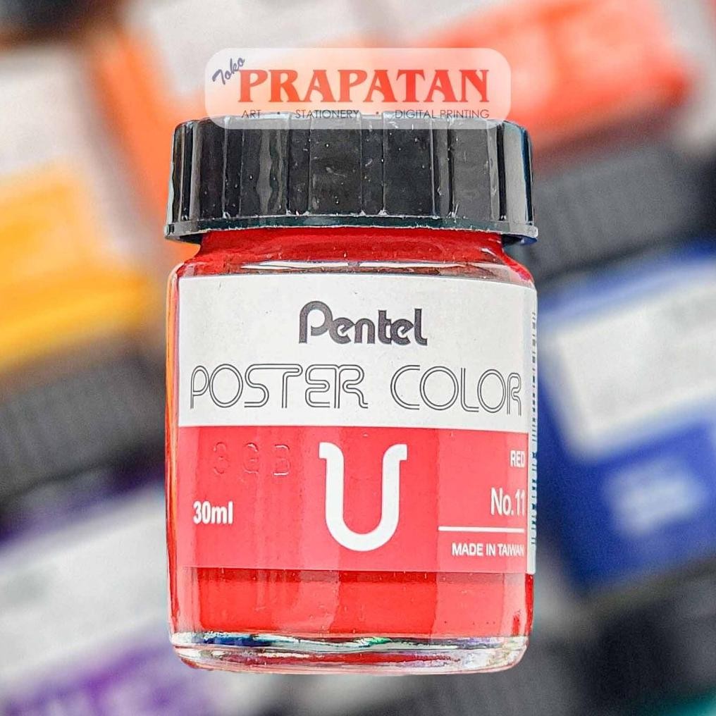 

Pentel Poster Color 30ml Warna Fluorescent Nugi