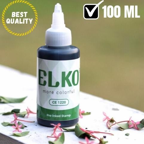 

Tinta Stempel Flash Trodat Otomatis Warna HIJAU isi 100 ML ELKO Waterproof Nugi